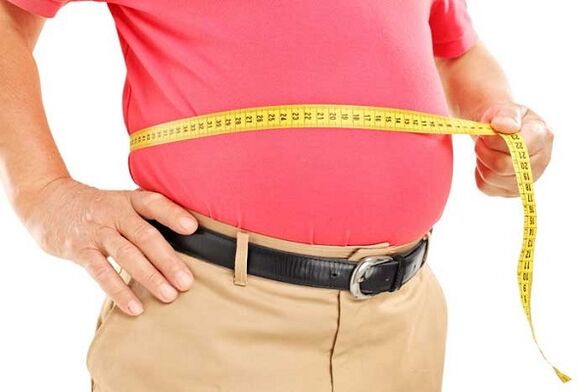 l'obésité comme cause d'ostéochondrose