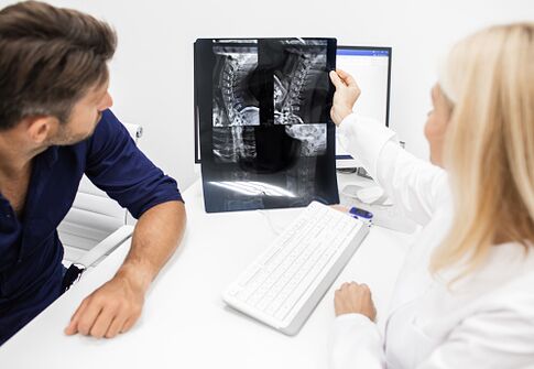 Diagnostic de l'ostéochondrose cervicale chez l'homme