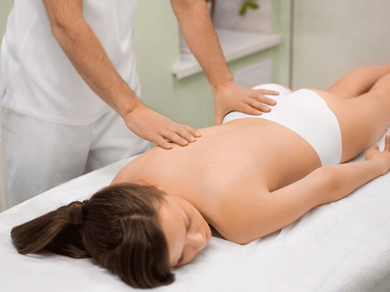 Le massage est une méthode efficace pour se débarrasser des symptômes de l'ostéochondrose