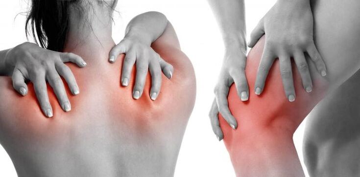 douleur au dos et au genou avec arthrose